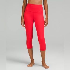 lululemon Align™ High-Rise Crop 21" size 4 in red